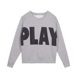 SANDRO "Play" Grey Sweatshirt, size 1